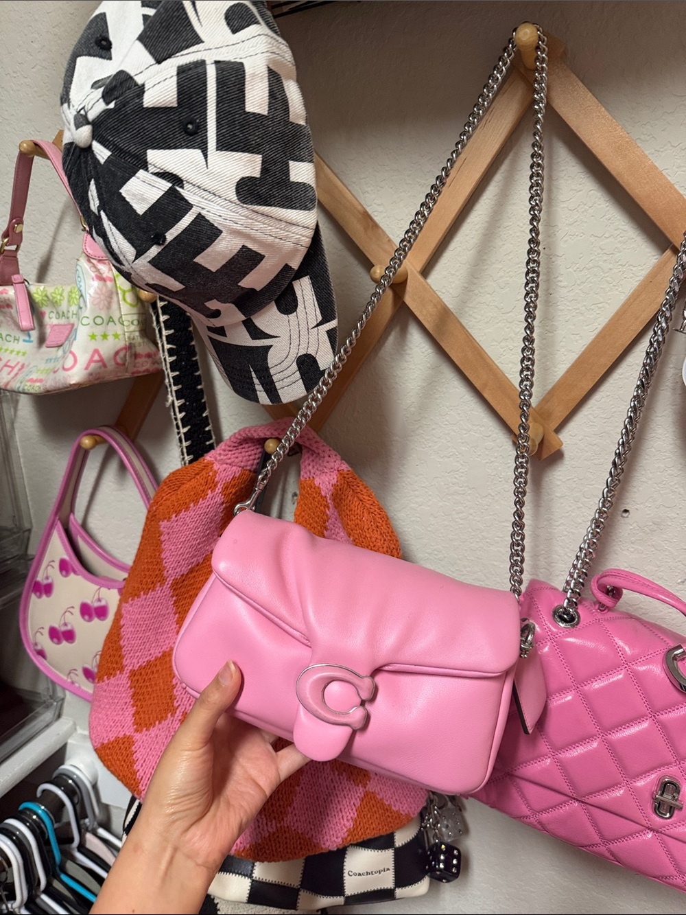 Coach Pillow Tabby in Pink! - Picture 1 of 3